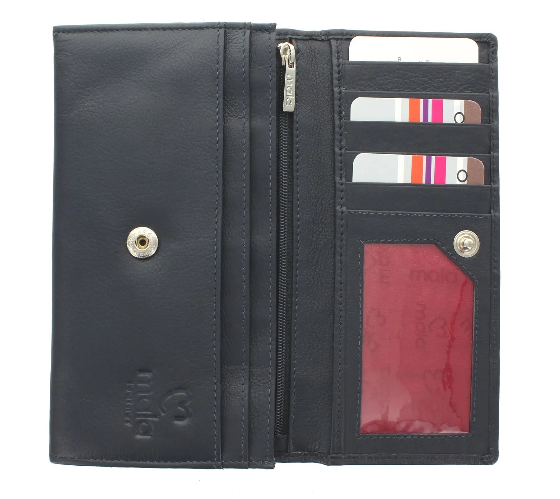 Mala Leather ORIGIN Collection Leather Purse with RFID Protection 3272_5