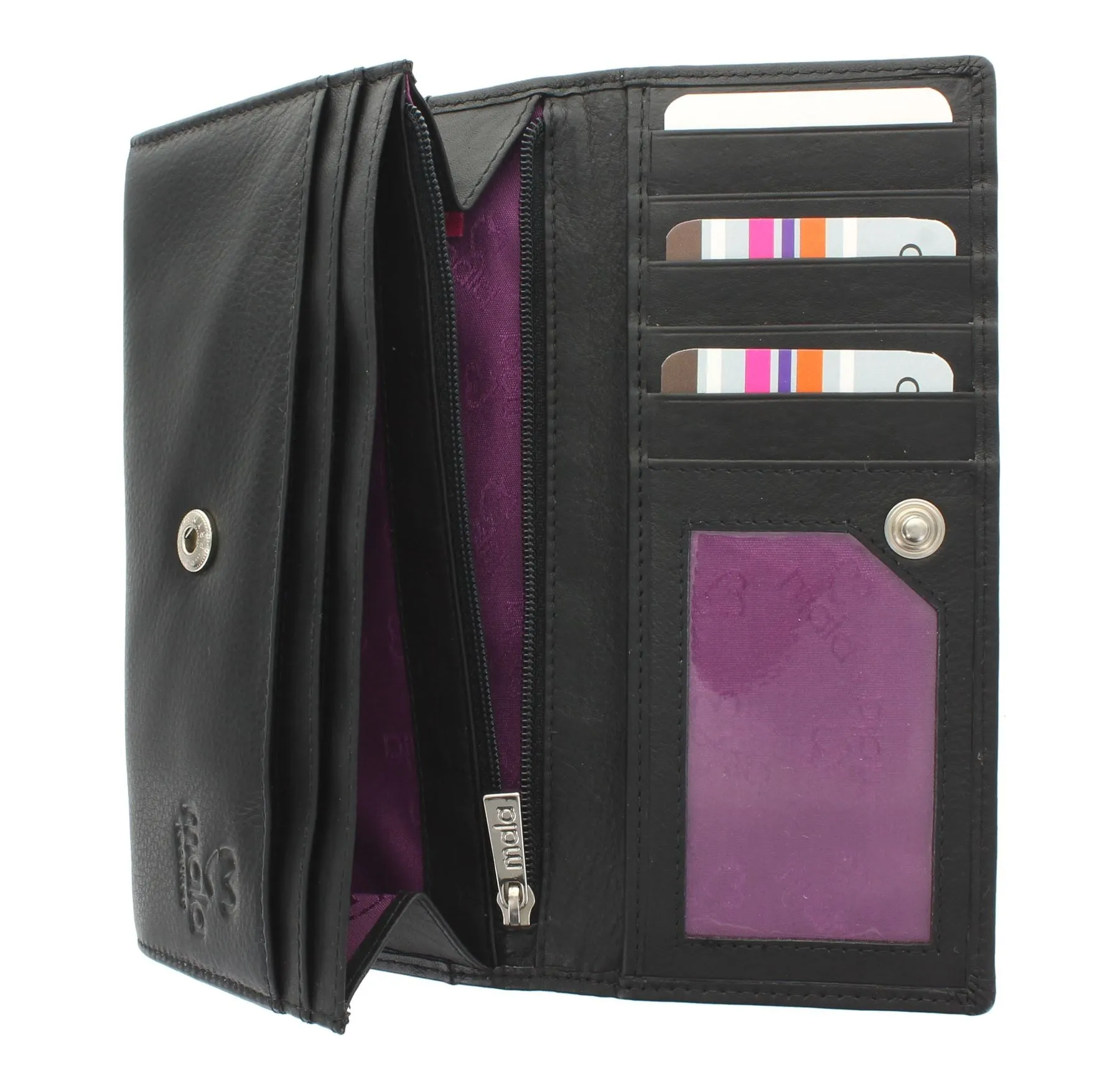 Mala Leather ORIGIN Collection Leather Purse with RFID Protection 3272_5