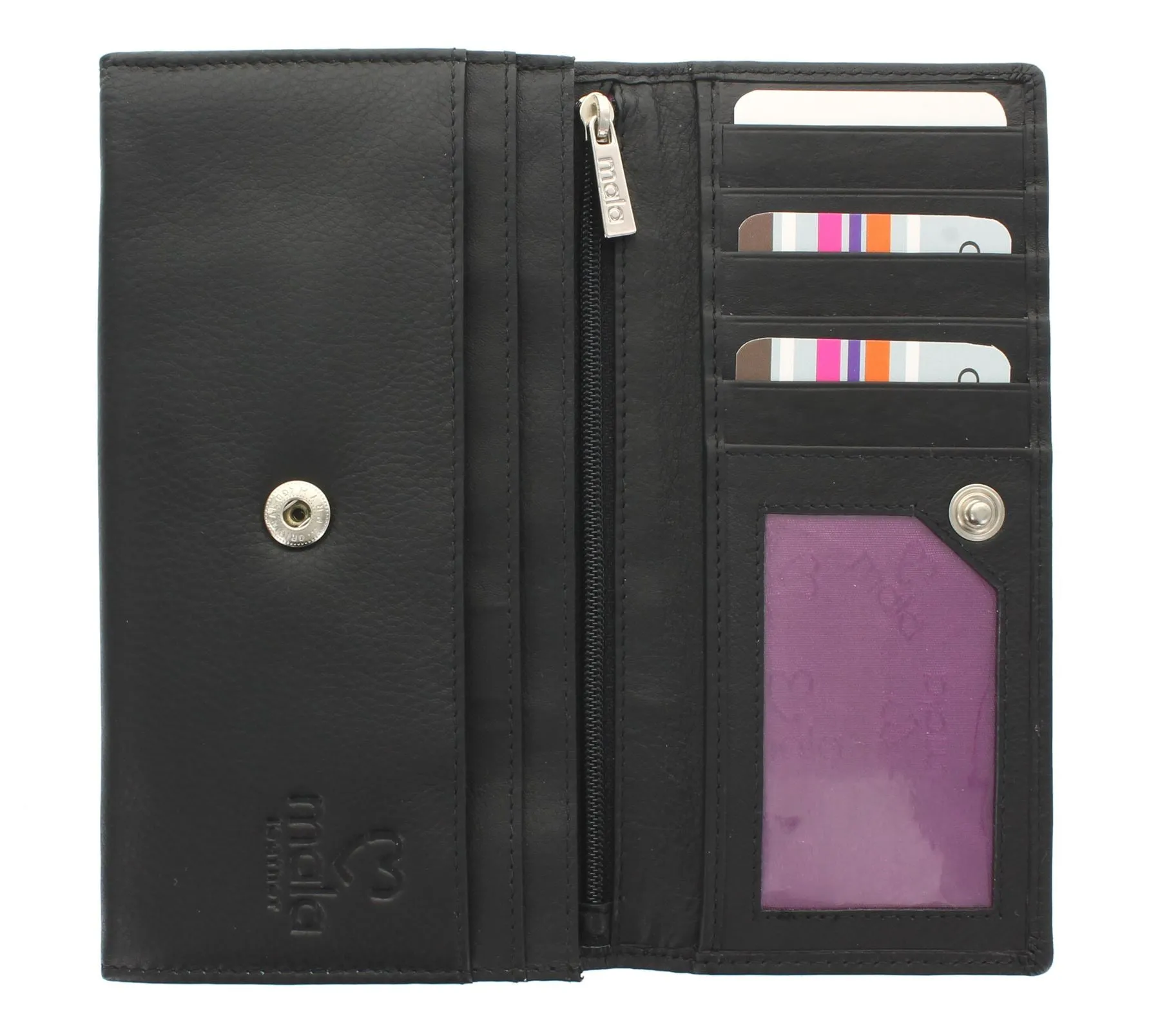 Mala Leather ORIGIN Collection Leather Purse with RFID Protection 3272_5