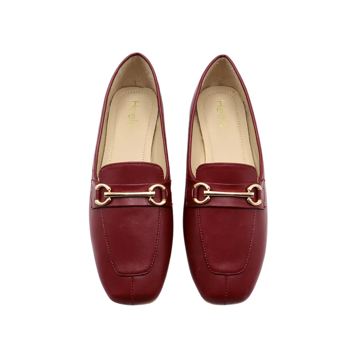 Maroon Casual Moza 090773