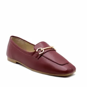 Maroon Casual Moza 090773