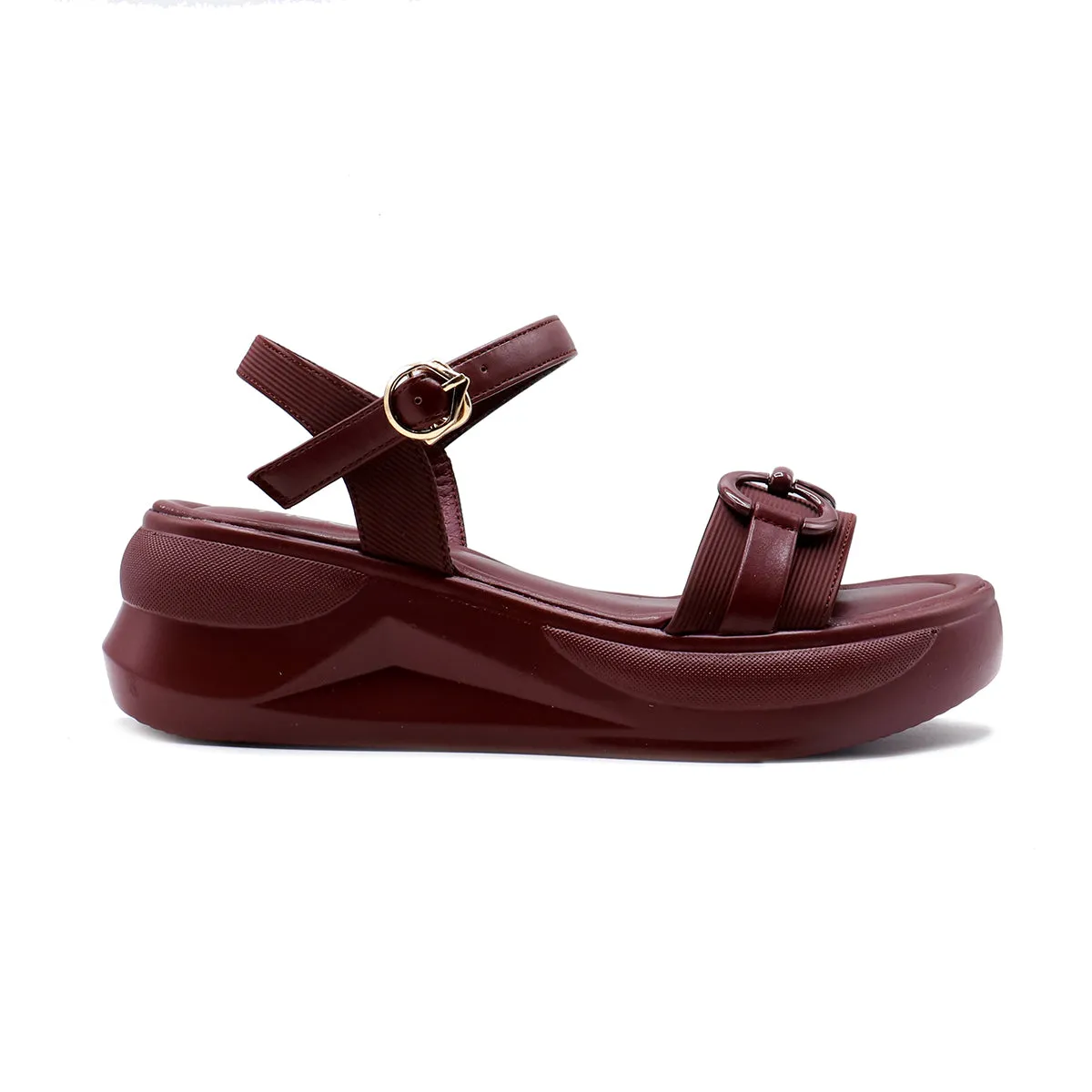 Maroon Casual Sandal 078127