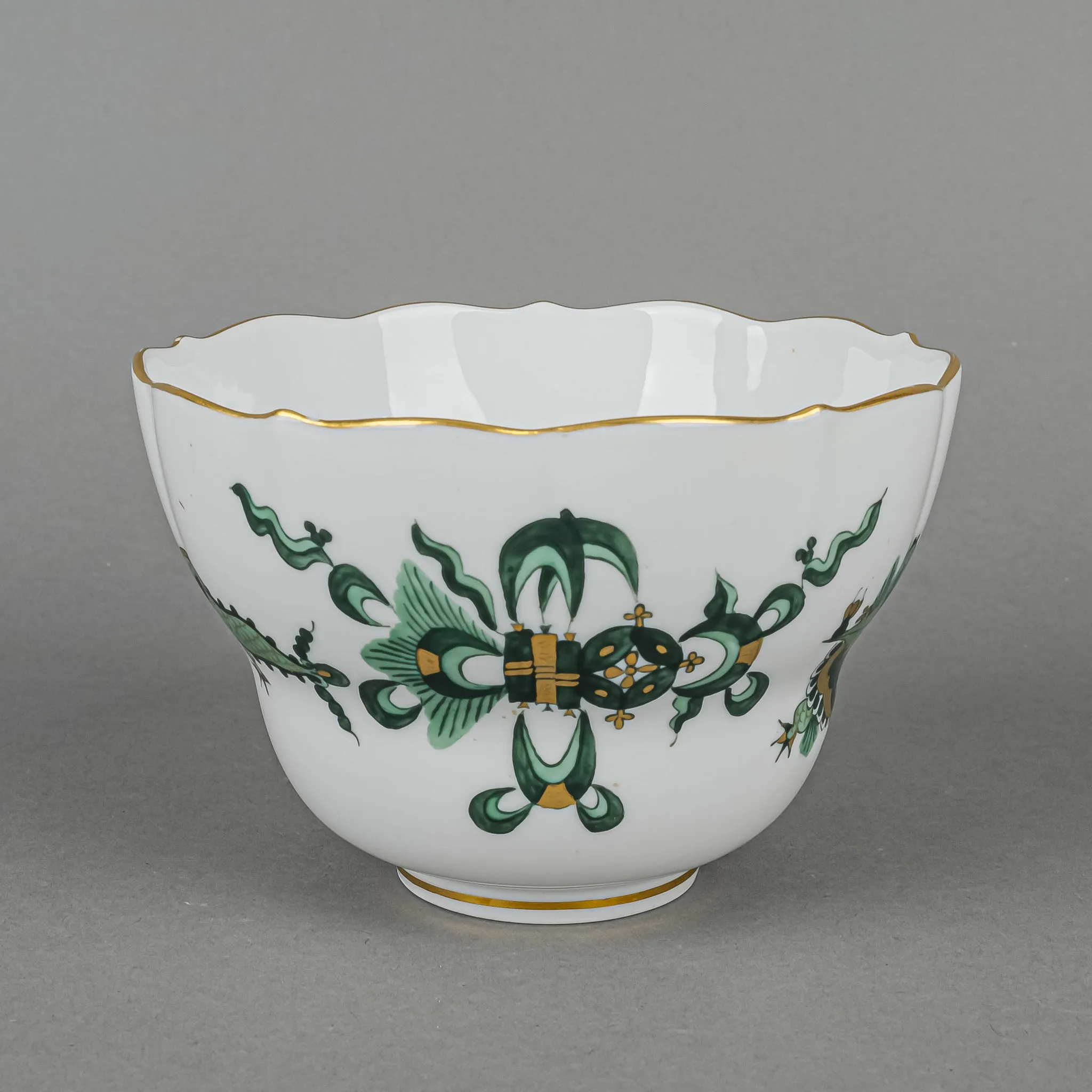MEISSEN Ornate Dragon Round Bowl