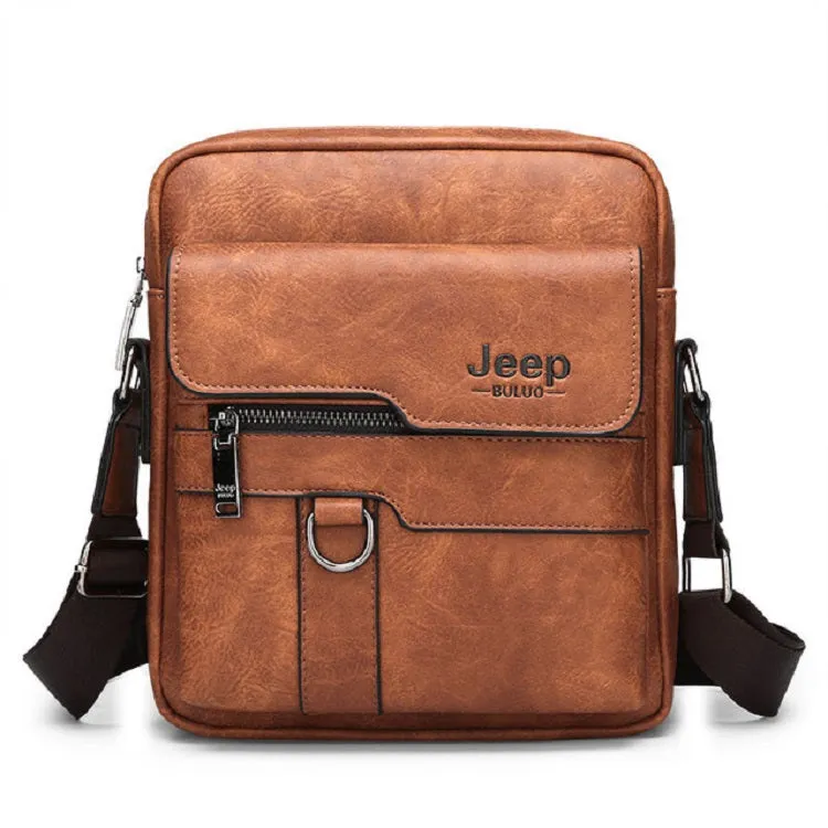 Men's Casual Leather Large Capacity Shoulder Bag