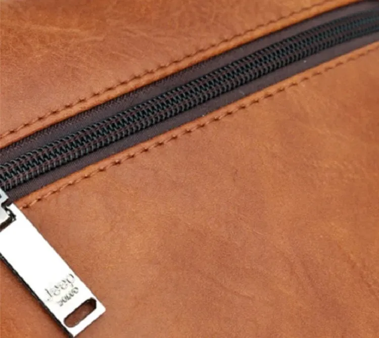 Men's Casual Leather Large Capacity Shoulder Bag