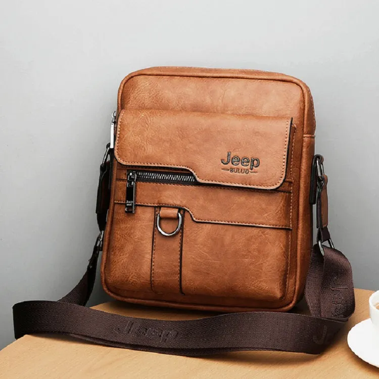 Men's Casual Leather Large Capacity Shoulder Bag
