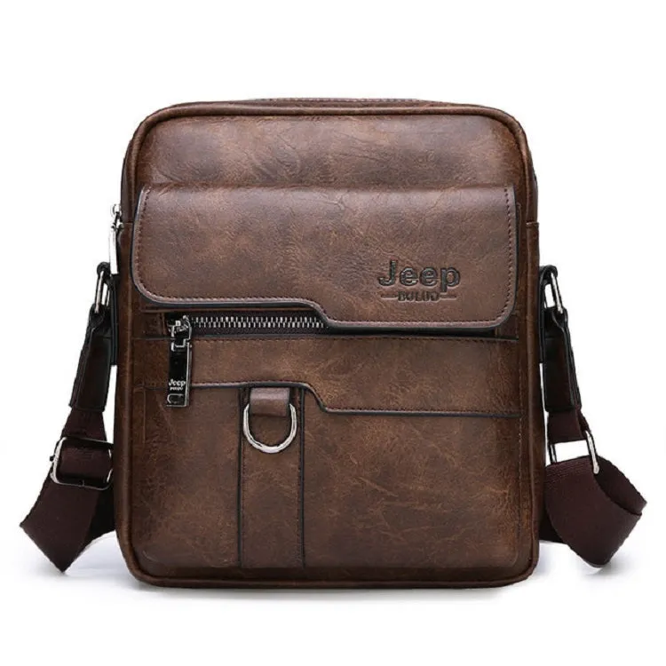 Men's Casual Leather Large Capacity Shoulder Bag