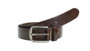 Mens Formal leather Belt 40411(BROWN)