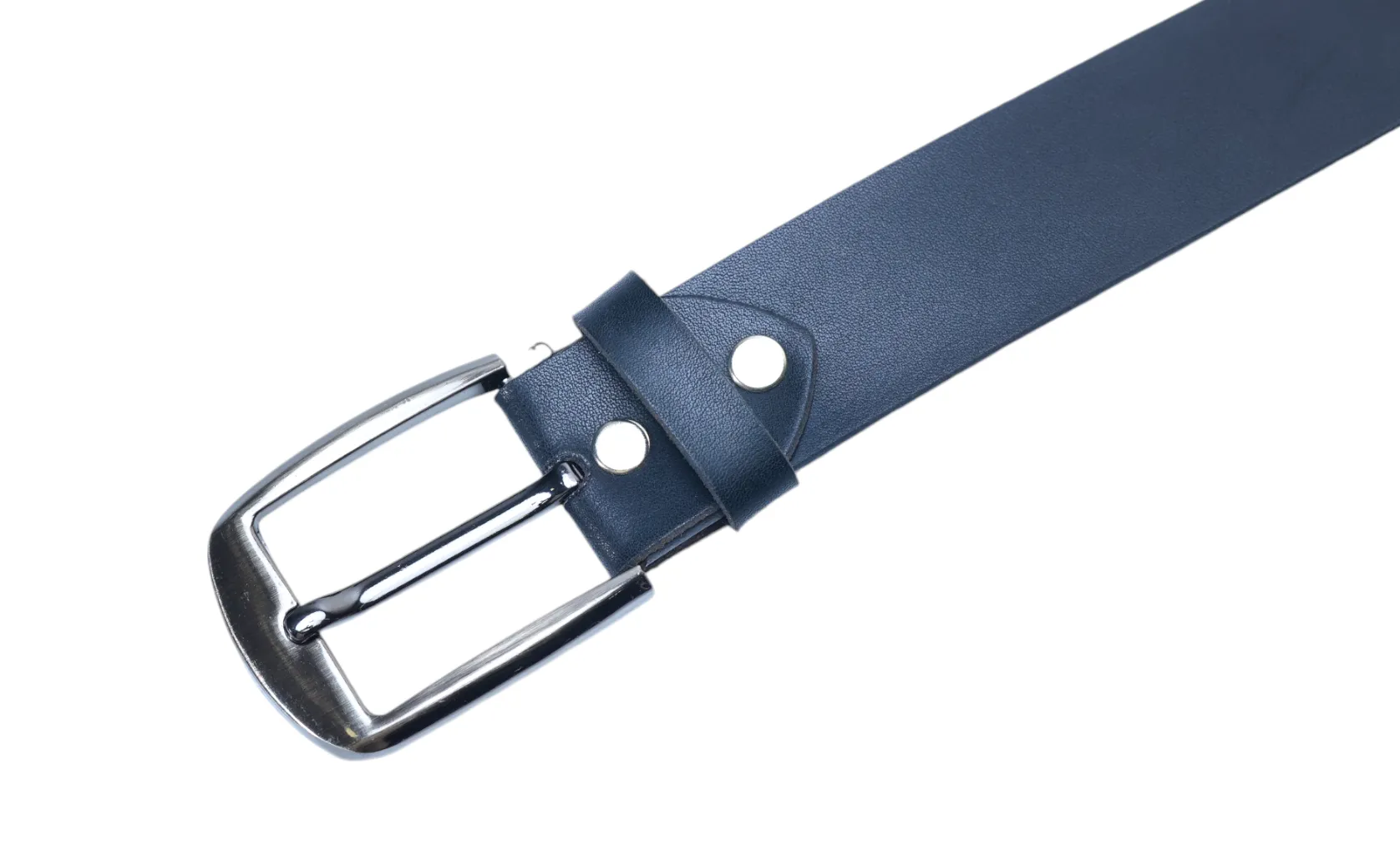 Mens Formal leather Belt 43015 (BLACK)