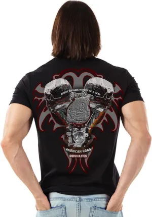 Men's V-Twin Skull Rider