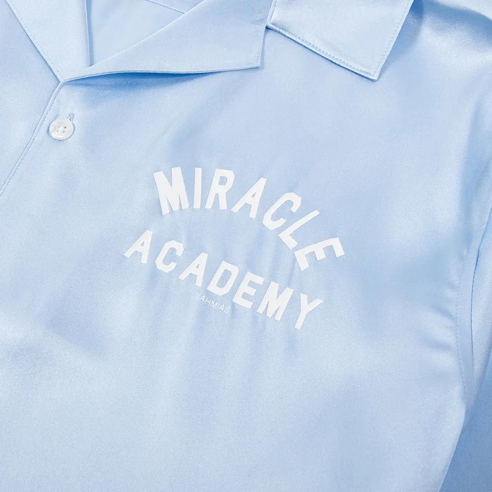 Miracle Academy Silk Shirt | Light Blue
