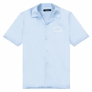Miracle Academy Silk Shirt | Light Blue