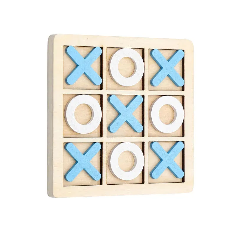 Montessori Wooden Puzzle: Interactive Chess Game for Early Education