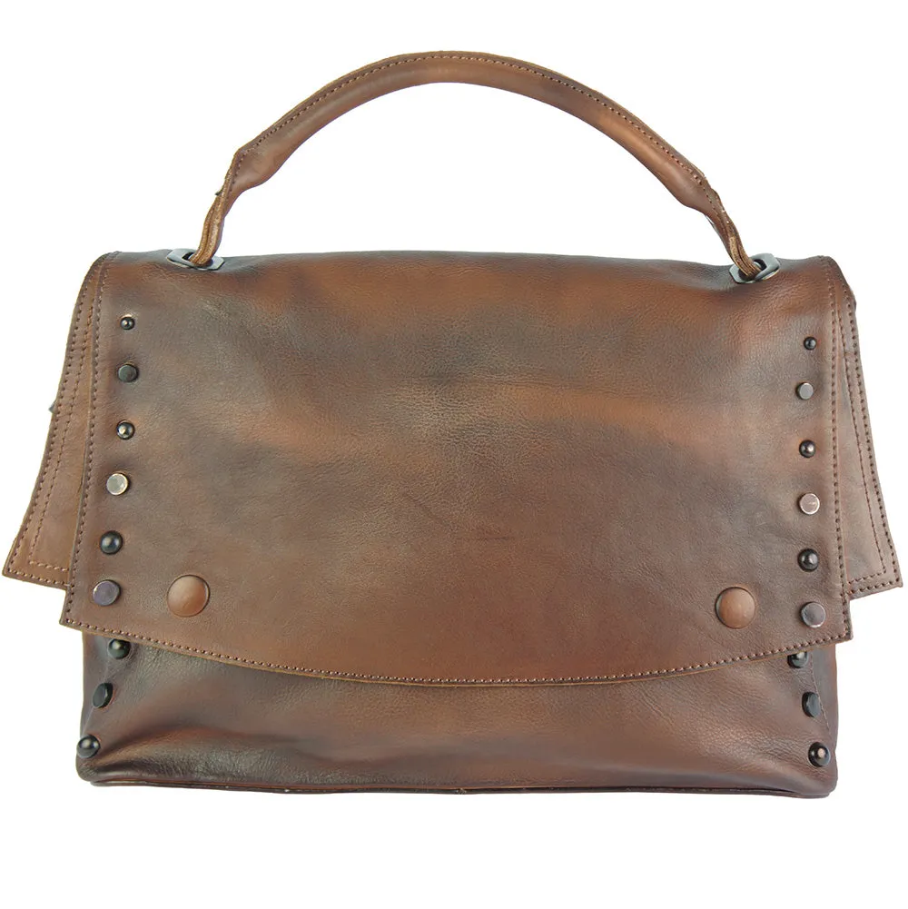 Natalina leather Messenger bag