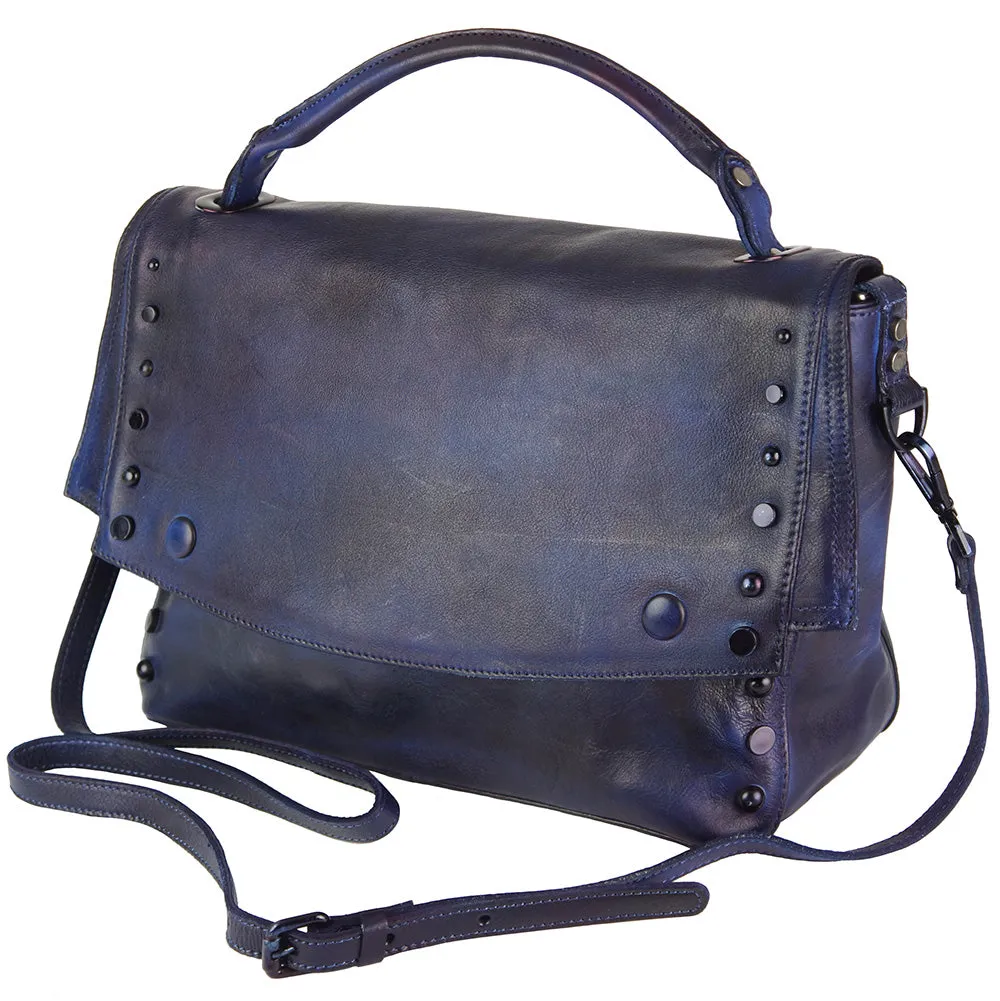 Natalina leather Messenger bag