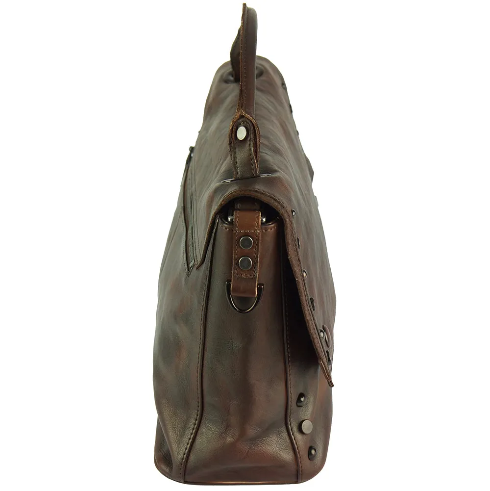 Natalina leather Messenger bag