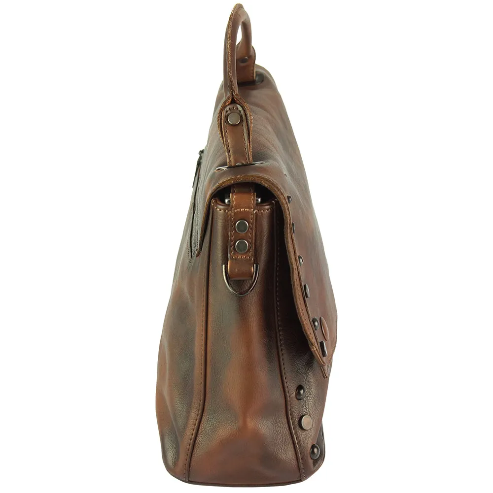 Natalina leather Messenger bag