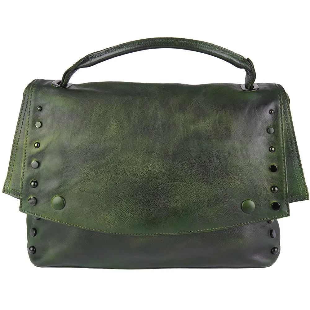 Natalina leather Messenger bag