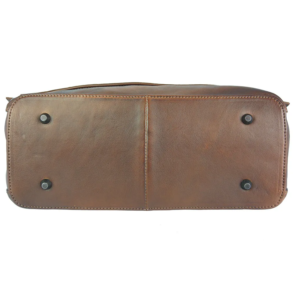 Natalina leather Messenger bag