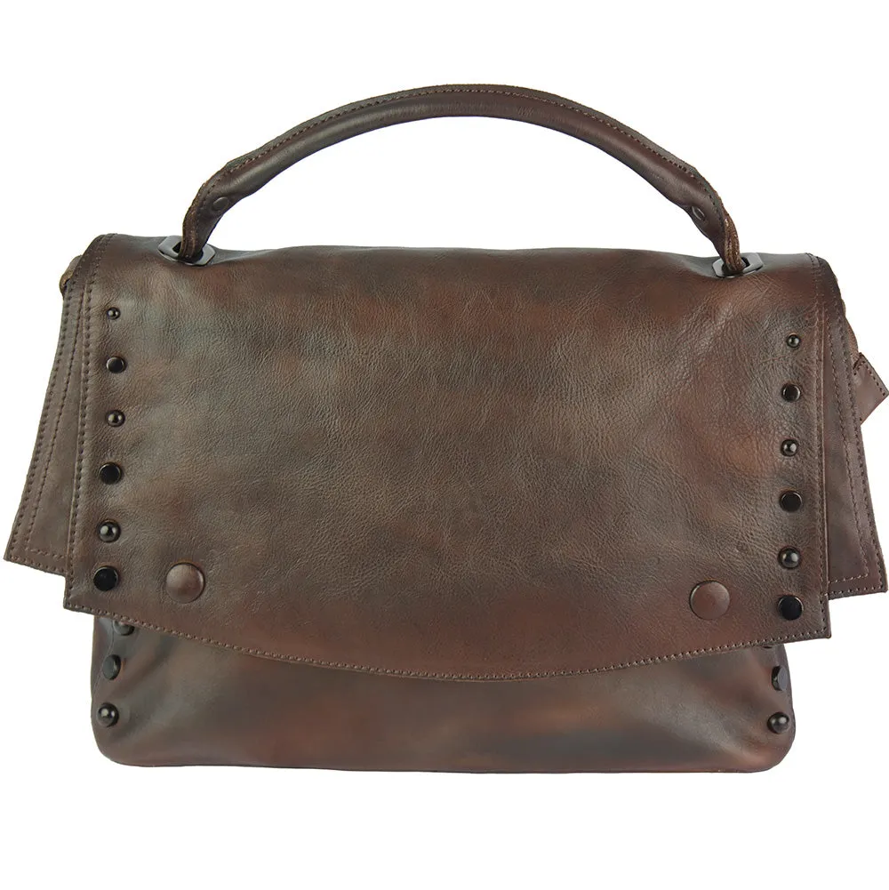 Natalina leather Messenger bag