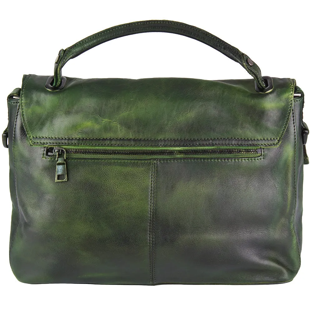 Natalina leather Messenger bag