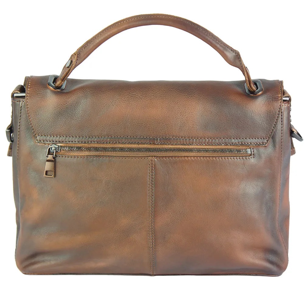 Natalina leather Messenger bag