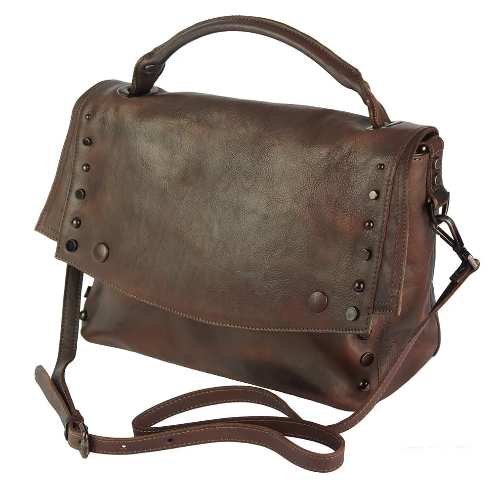 Natalina leather Messenger bag