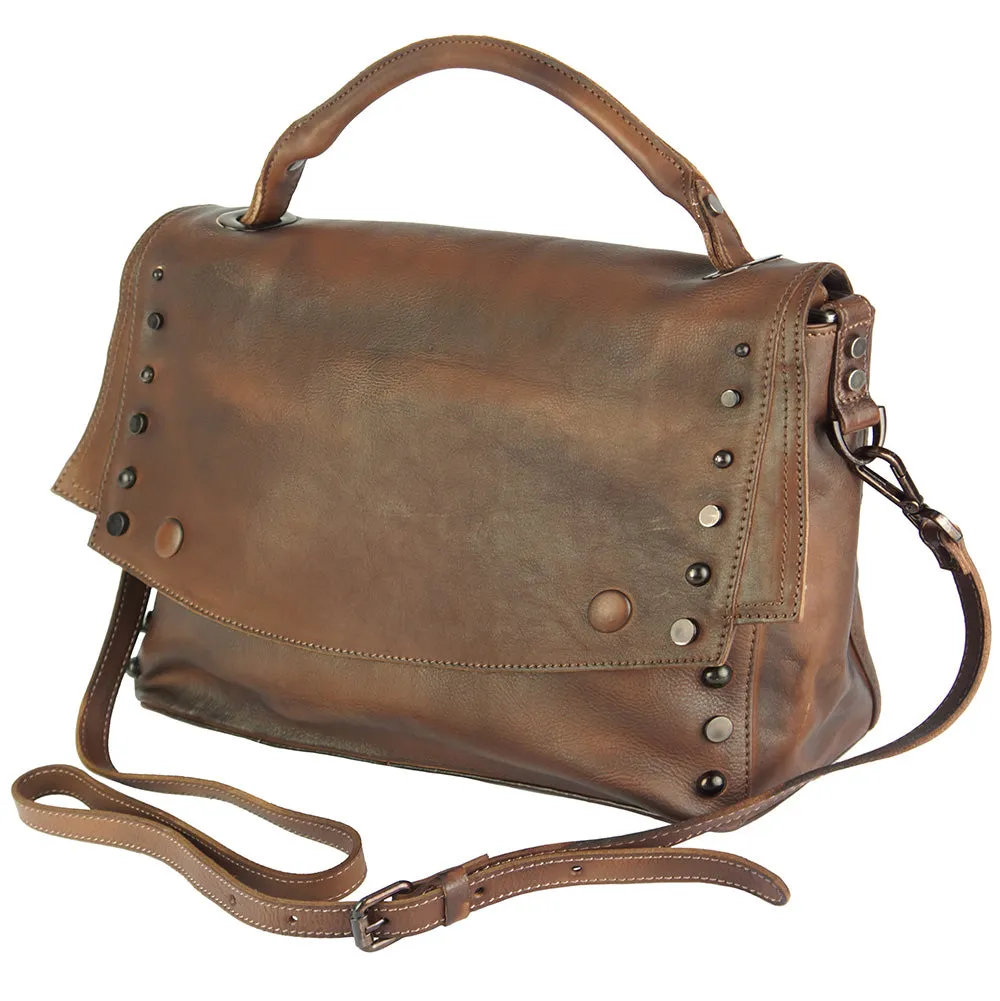 Natalina leather Messenger bag