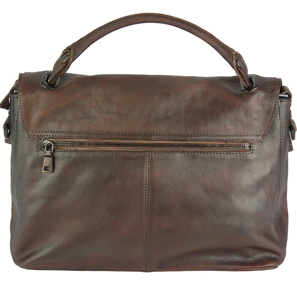 Natalina leather Messenger bag