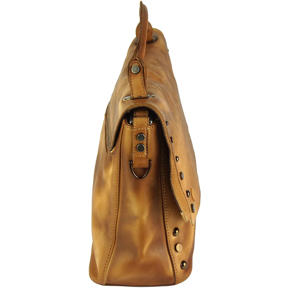 Natalina leather Messenger bag