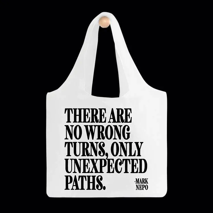 No Wrong Turns Reusable Tote