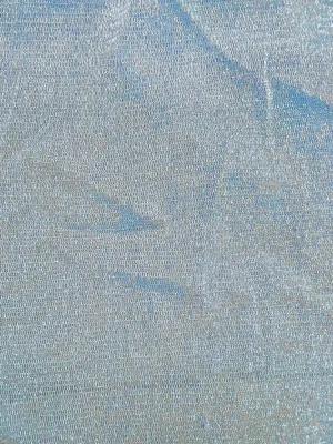 NYLON MESH METALLIC WITH NATURAL STRETCH KNIT<br><h6>7X-LT-BLUE-SILVER<br>389-MESHMTLC</h6>