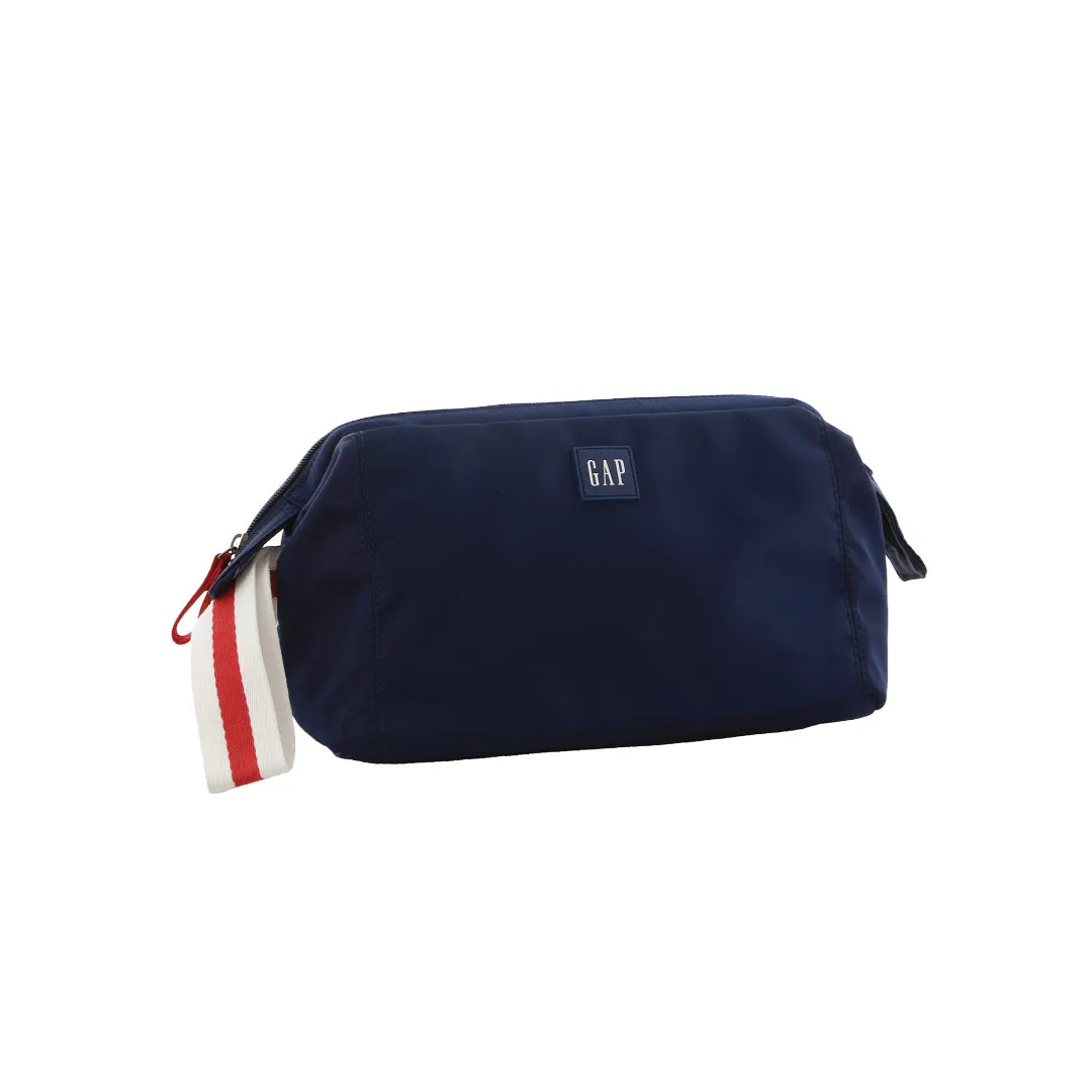 Nylon Travel Toiletry Bag - Navy