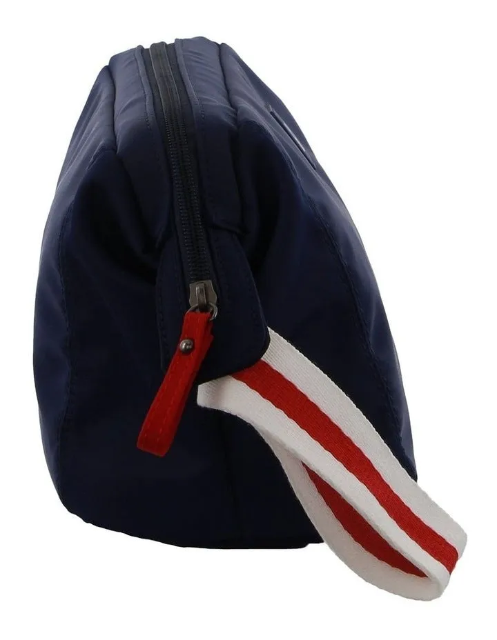 Nylon Travel Toiletry Bag - Navy