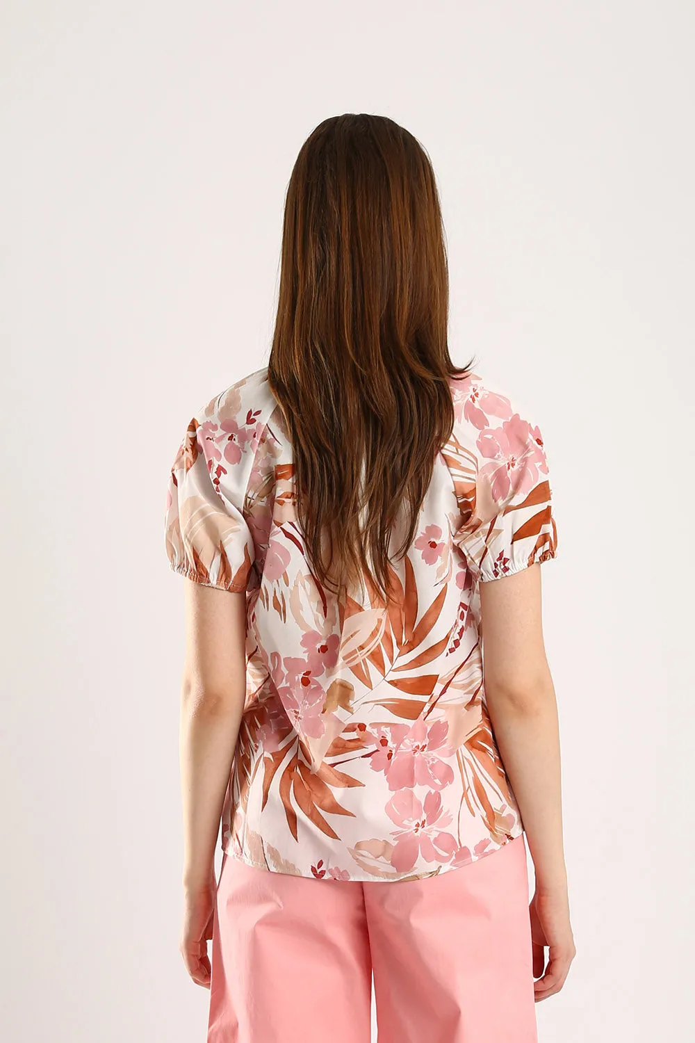 Orelia Top in Blossom Breeze Floral