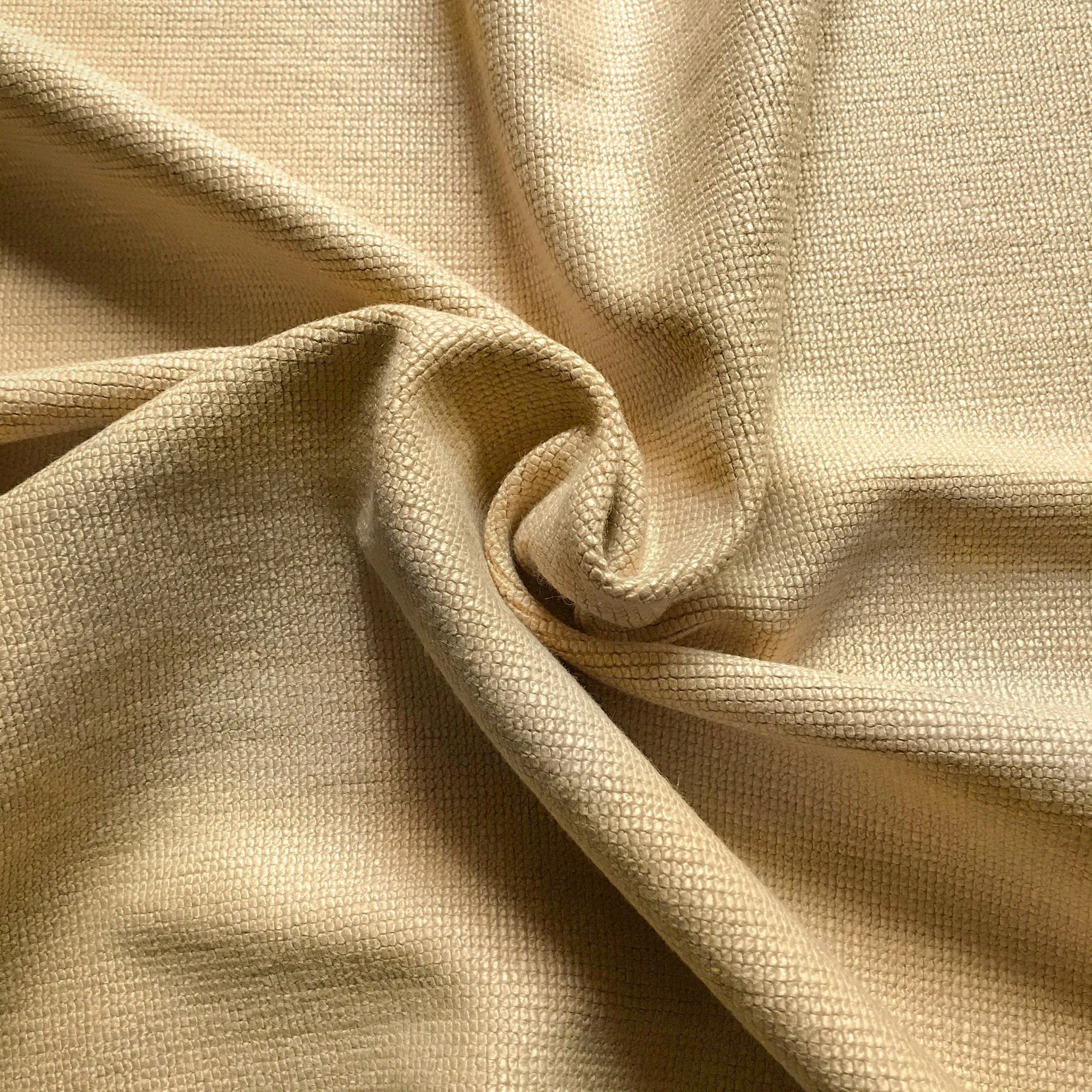 Parchment Country Textured Woven Upholstery Fabric 60"