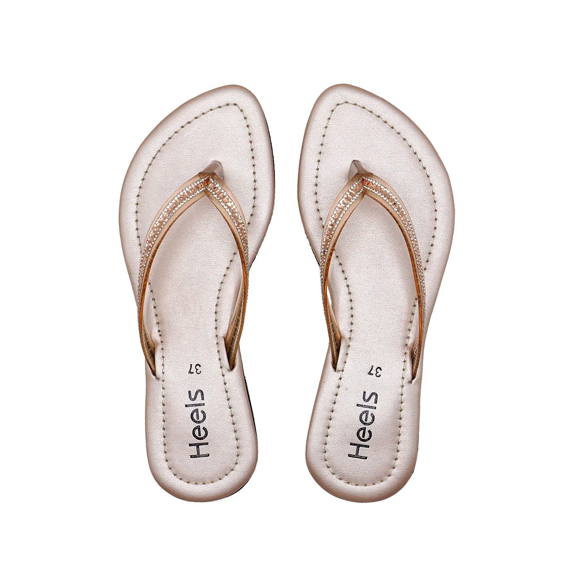 Peach Casual Chappal 000380