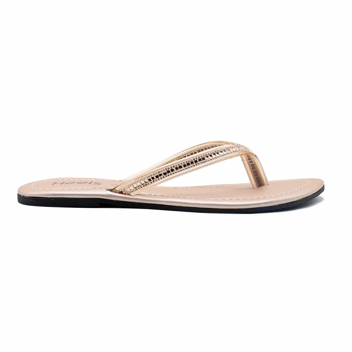 Peach Casual Chappal 000380
