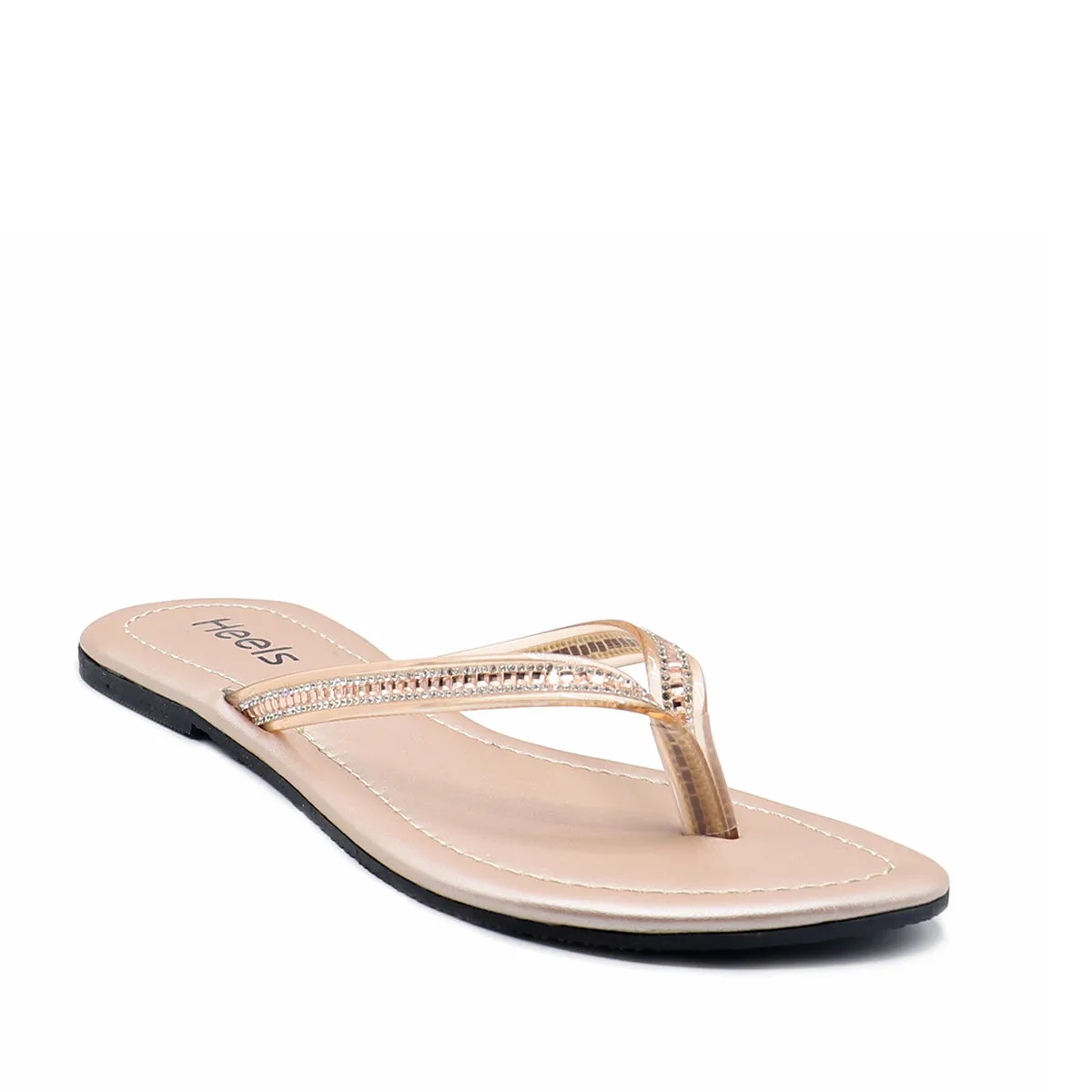 Peach Casual Chappal 000380
