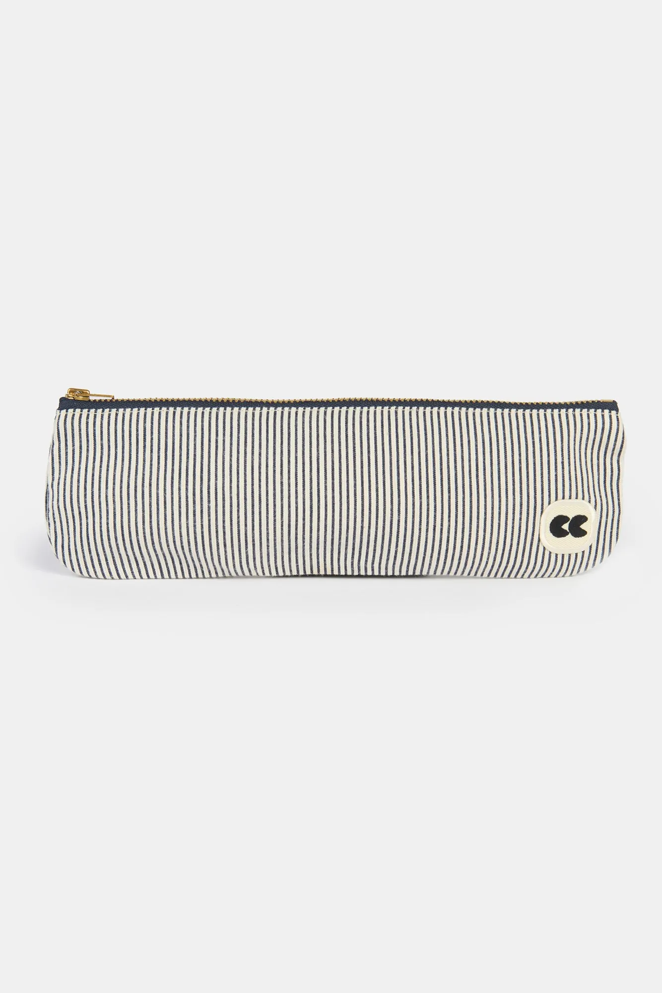 Pencil Case - Navy/White