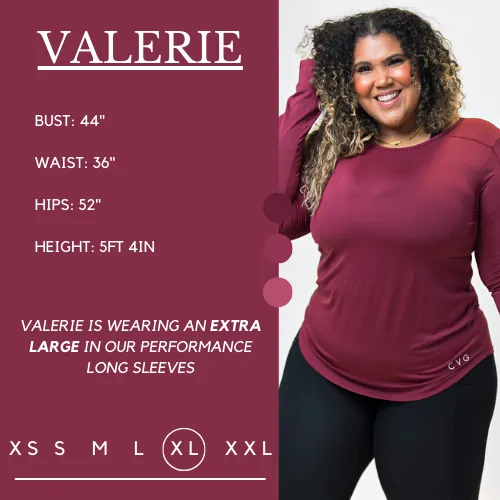 Performance Long Sleeve Shirt | Pomegranate