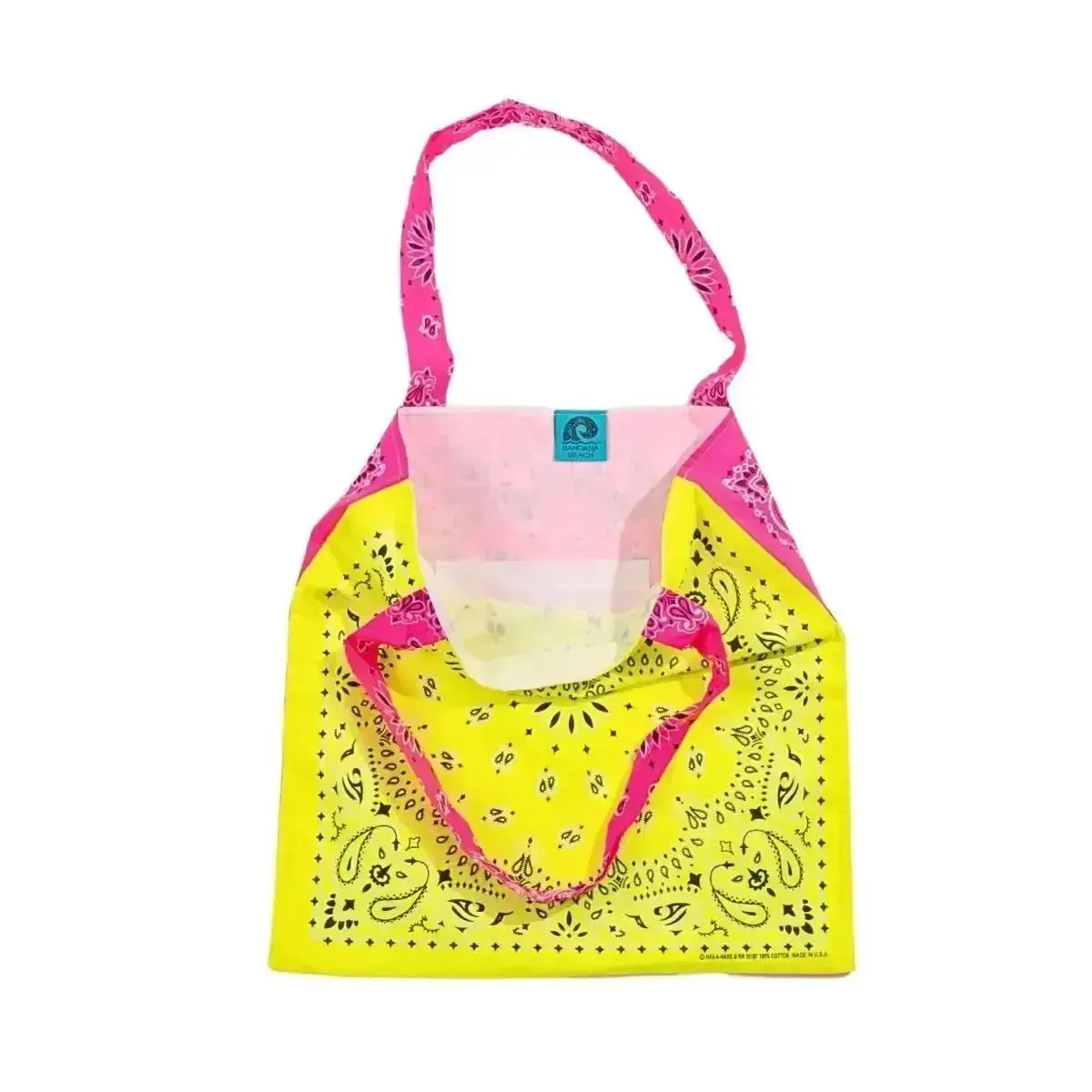 Pink & Yellow Neon Tote