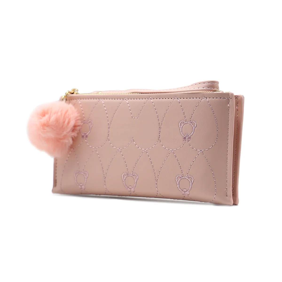 Pink Casual Wallet W00W00026