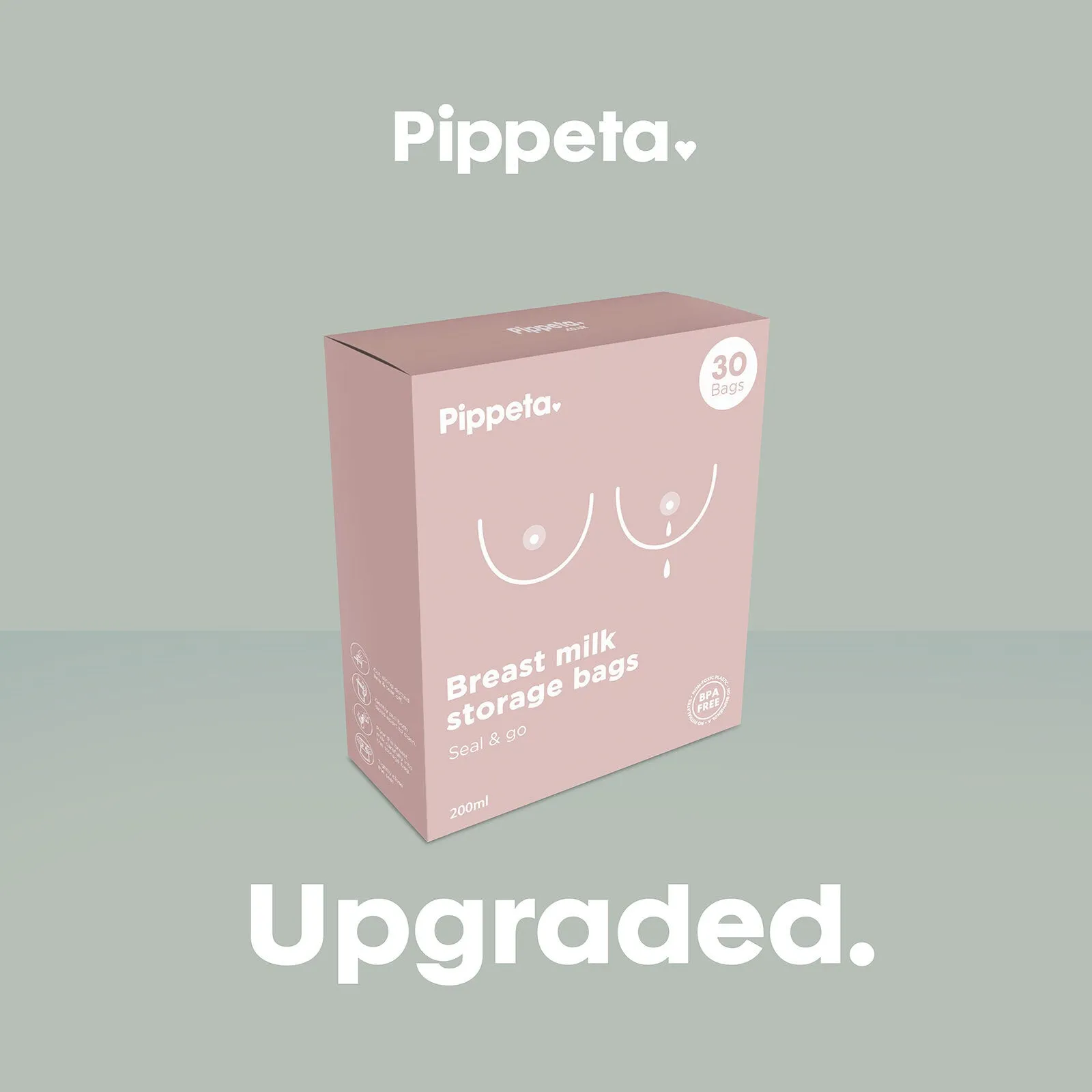 Pippeta Breast Milk Storage Bags 30 pcs