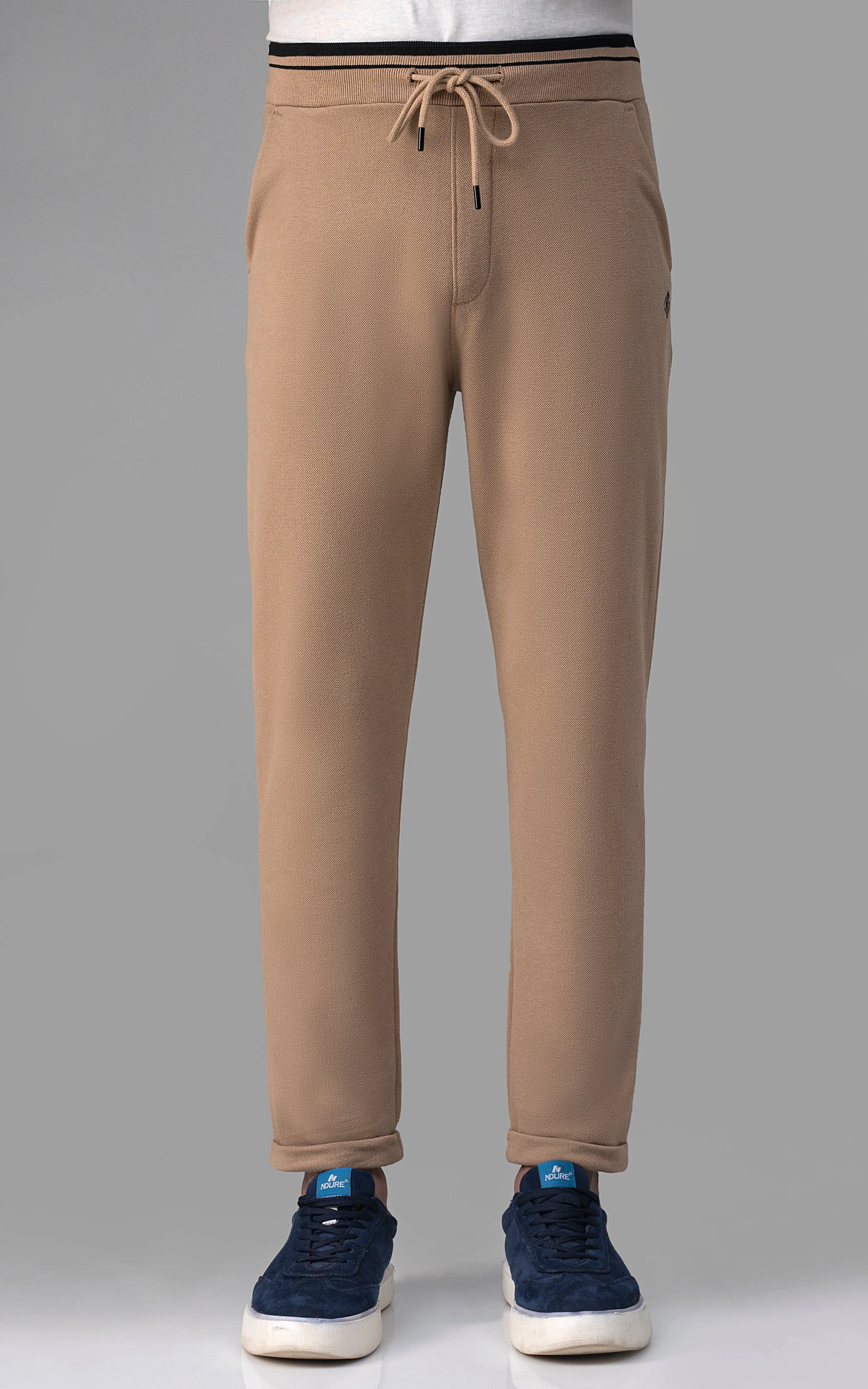 PIQUE TERRY TROUSER KHAKI