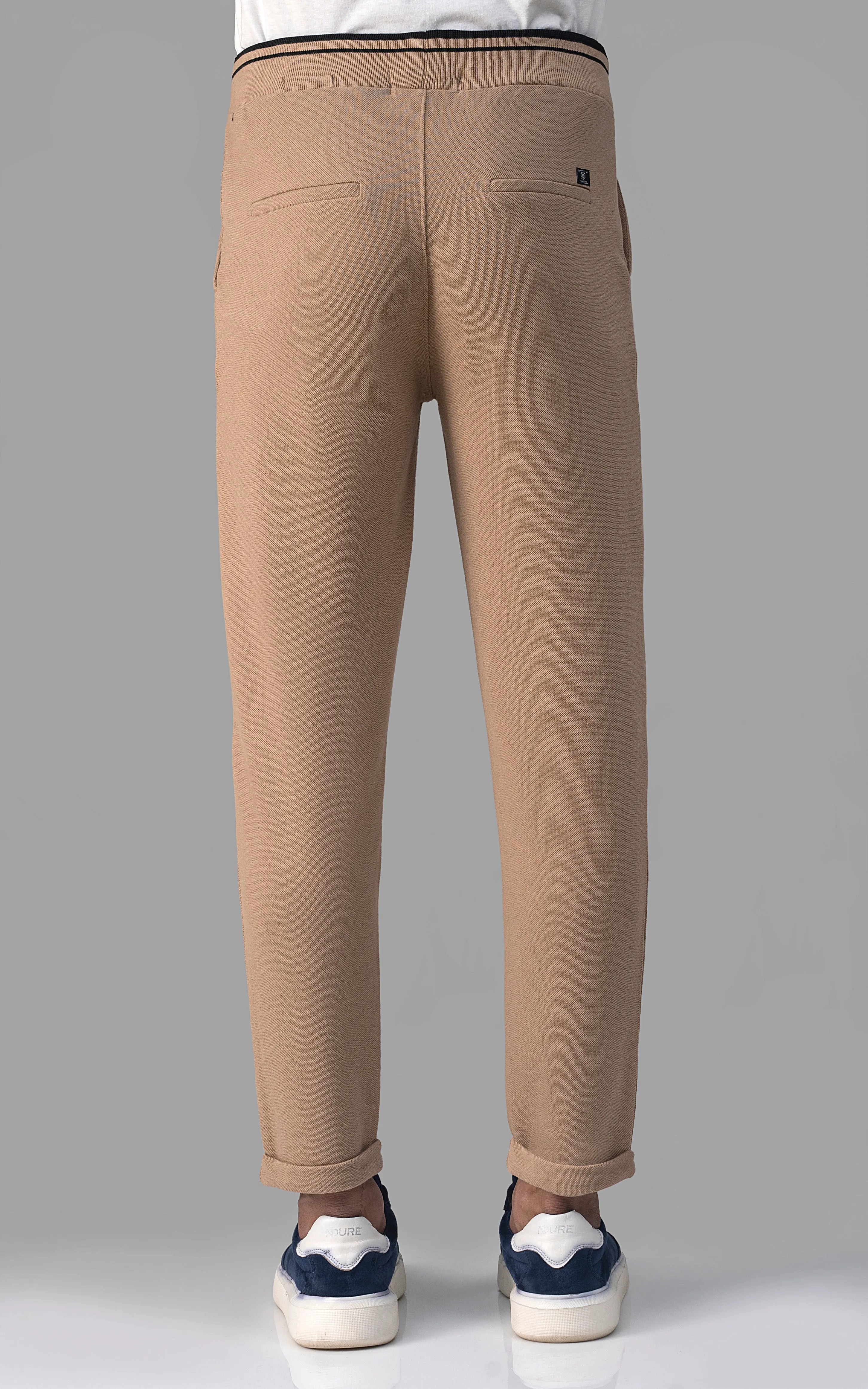 PIQUE TERRY TROUSER KHAKI