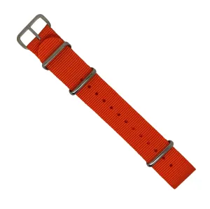 Premium Nato Strap in Orange