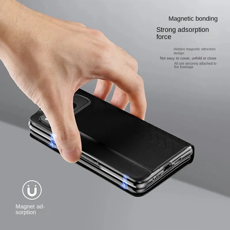 Pu Leather Ultra Thin Slim Durable Phone Cases with Card Slot For Google Pixel Fold
