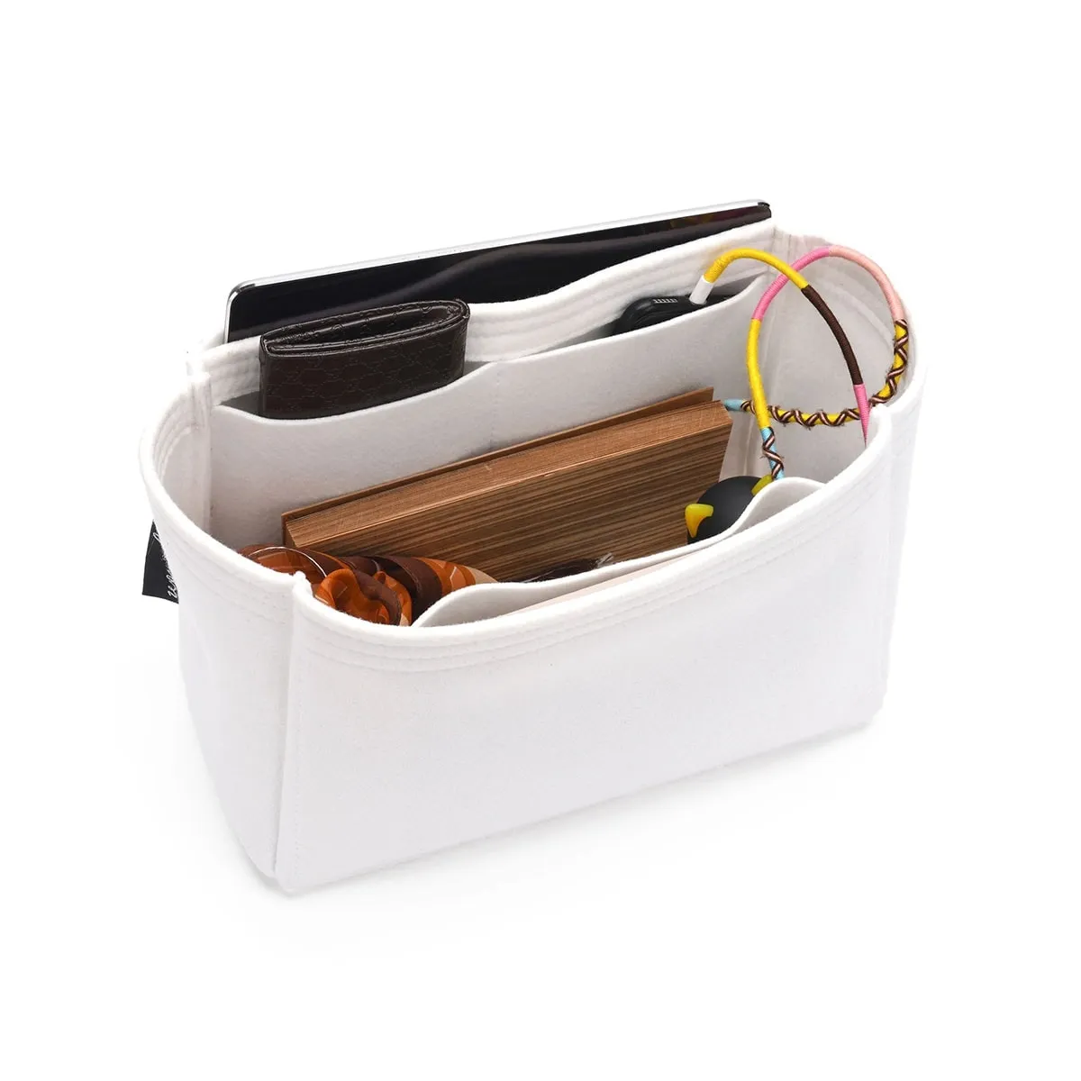 Purse Organizer Insert for Balenciaga Classic City, Classic Model Bag Organizer with Ipad Pocket