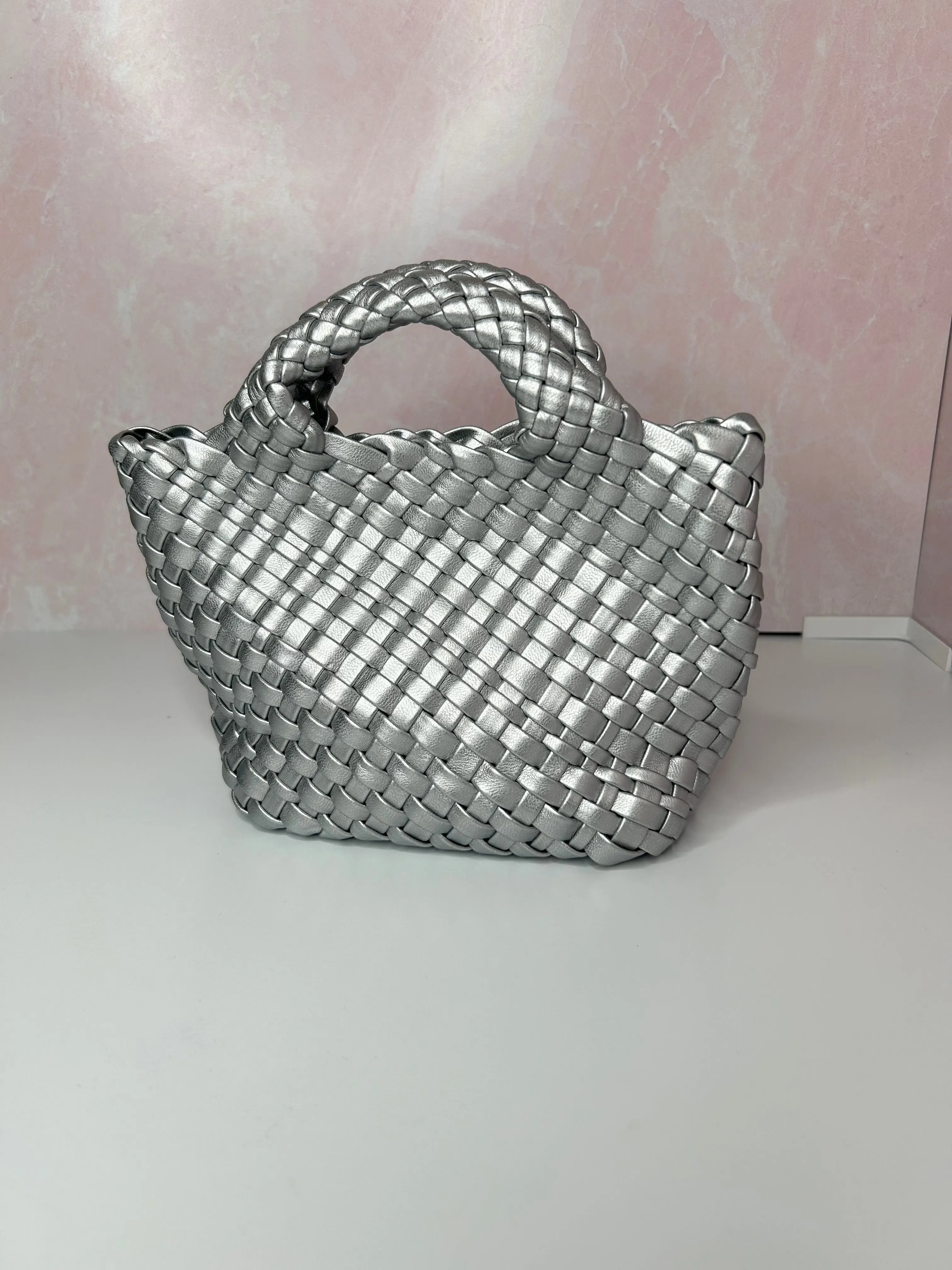 Put Together Mini Purse -Silver